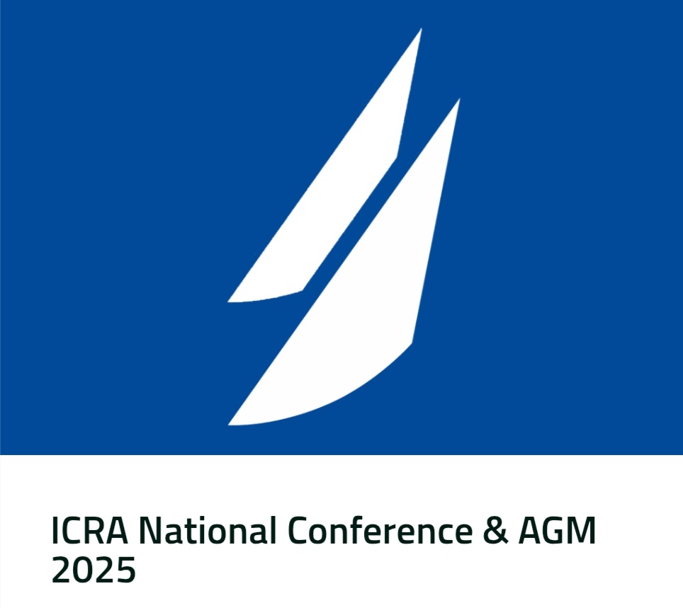 ICRA logo and AGM notice 2025